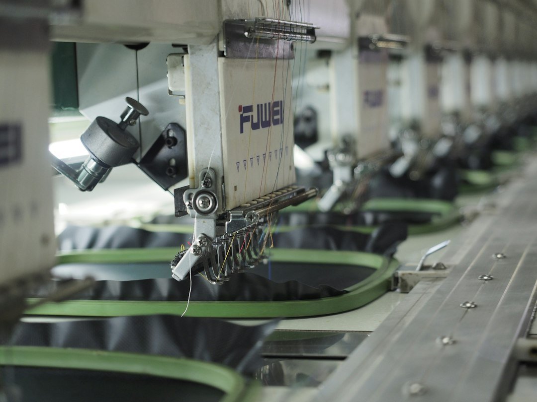 Professional embroidery services UAE for custom uniforms and logo stitching
