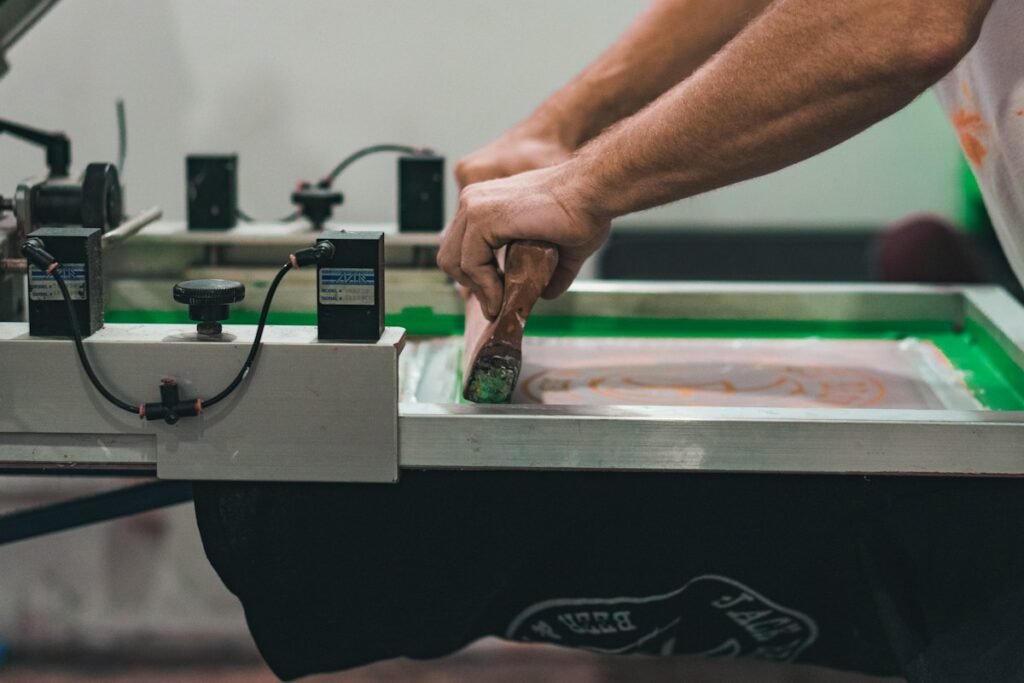 digital printing process for custom uniforms