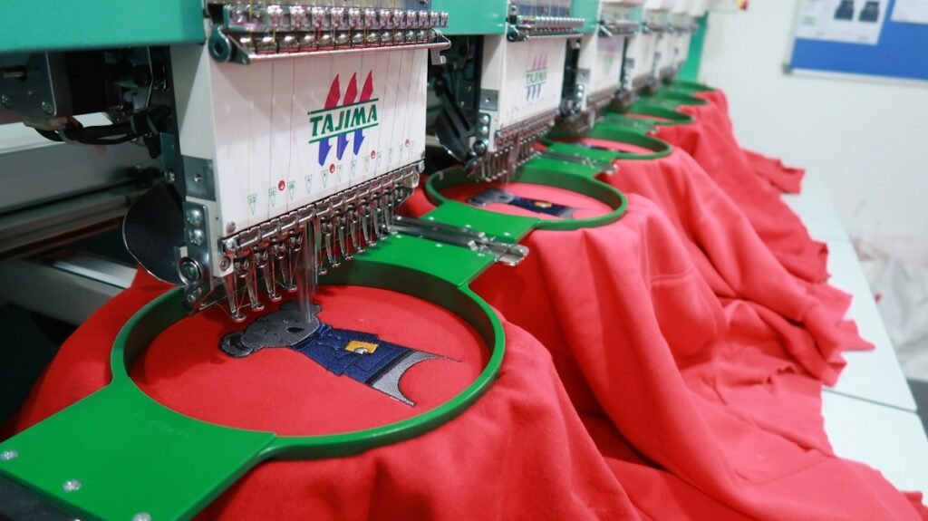 stitching and finishing for uniform production